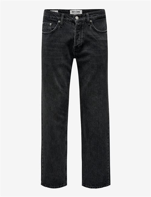 ONLY & SONS | Onsedge Straight Black 6985 Tai Dnm Noos | 34 x 32