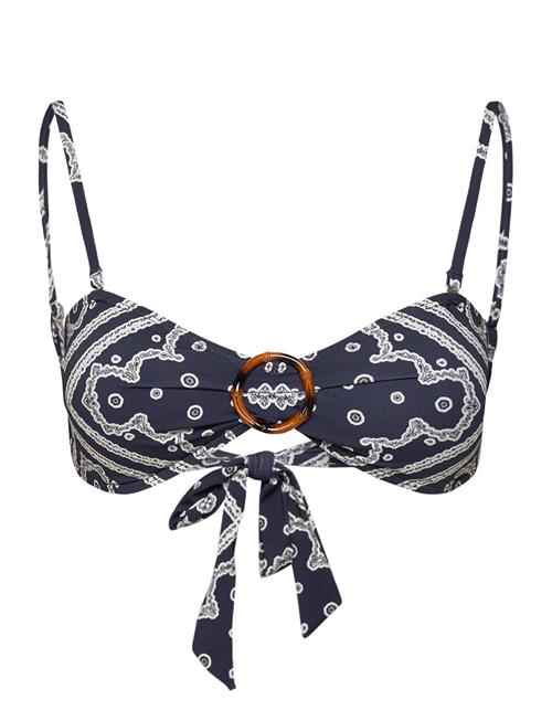 Malina | Viola Bamboo-Ring Bandeau Bikini Top | XL