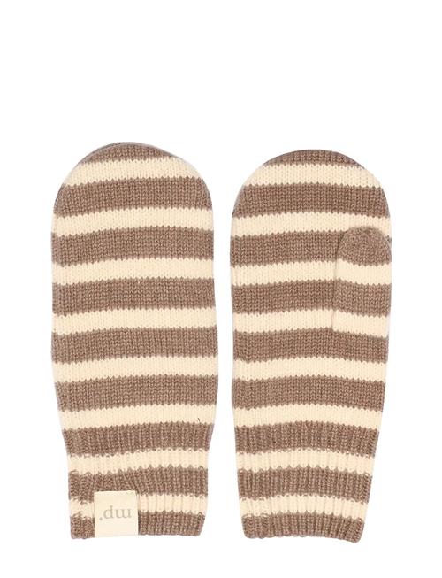 mp Denmark | Bergen Striped Mittens | 0-1Y