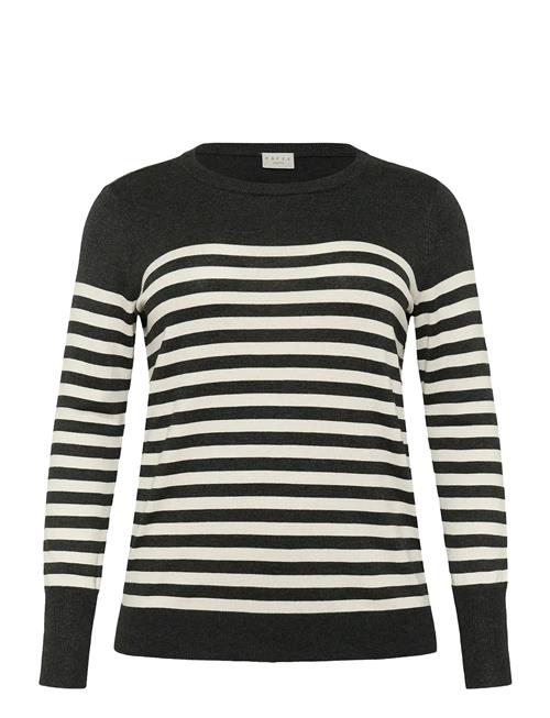 Kaffe Curve | Kclizzy Striped Knit Pullover | L