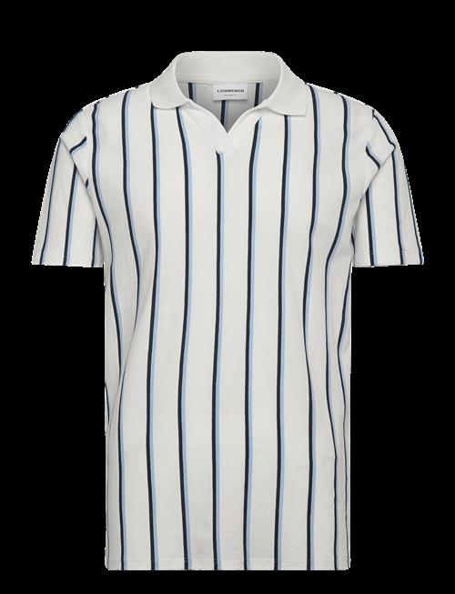 Lindbergh | Striped Piqué Polo Shirt S/S | XXL