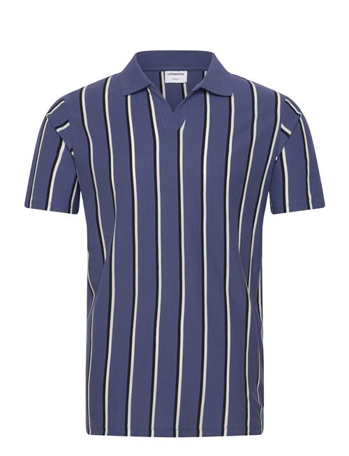 Lindbergh | Striped Piqué Polo Shirt S/S | XXL