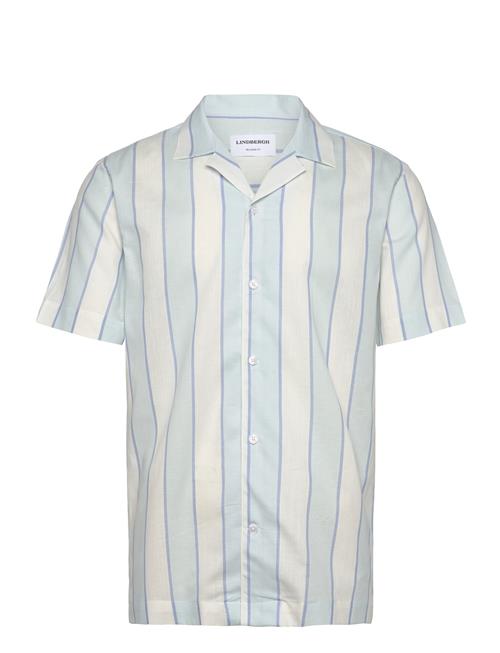 Lindbergh | Striped Linen/Cotton Shirt S/S | XL