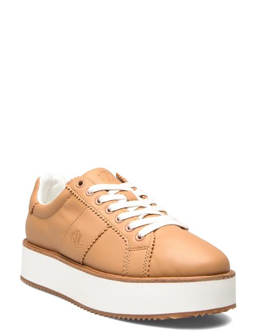Lauren Ralph Lauren | Amelia Nappa Leather Platform Sneaker | 40