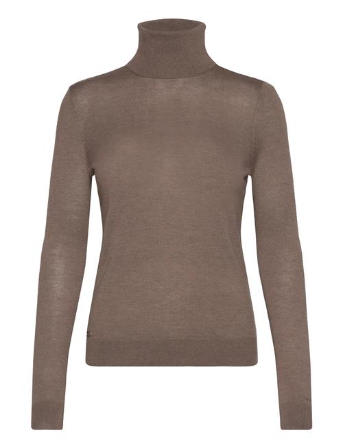 Lauren Ralph Lauren | Silk-Blend Turtleneck Sweater | L