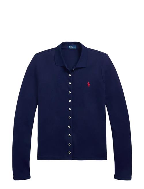 Polo Ralph Lauren | Buttoned-Placket Long-Sleeve Polo Shirt | M