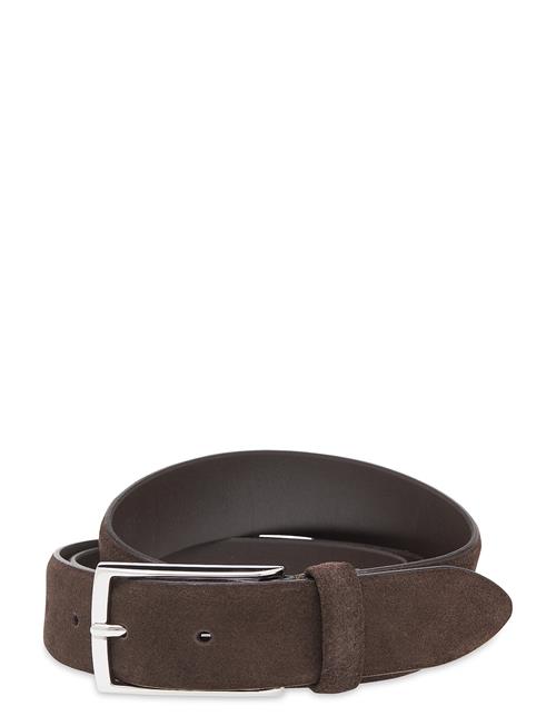 Anderson's | Classic Suede Belt Dark Brown 3,5 | 100