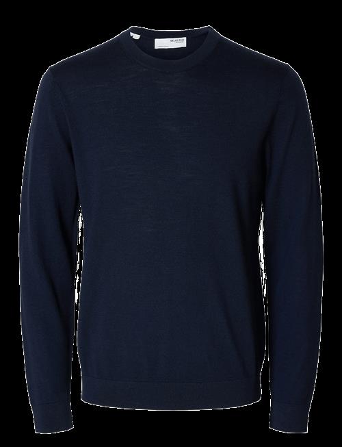 Selected | Slmtray Ls Knit Reg Merino Crew Noos | L