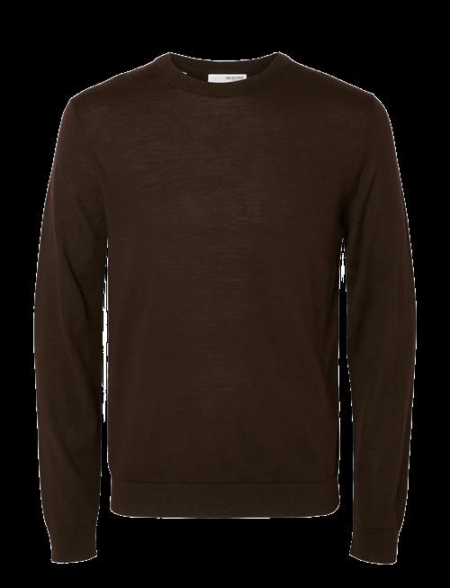 Selected | Slmtray Ls Knit Reg Merino Crew Noos | S