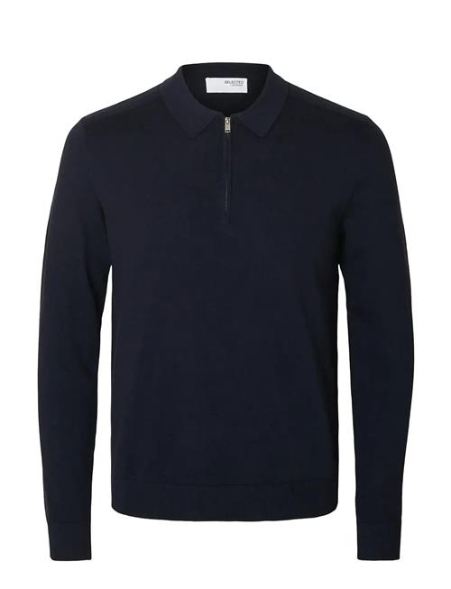 Selected | Slhberg Ls Half Zip Polo Noos | S