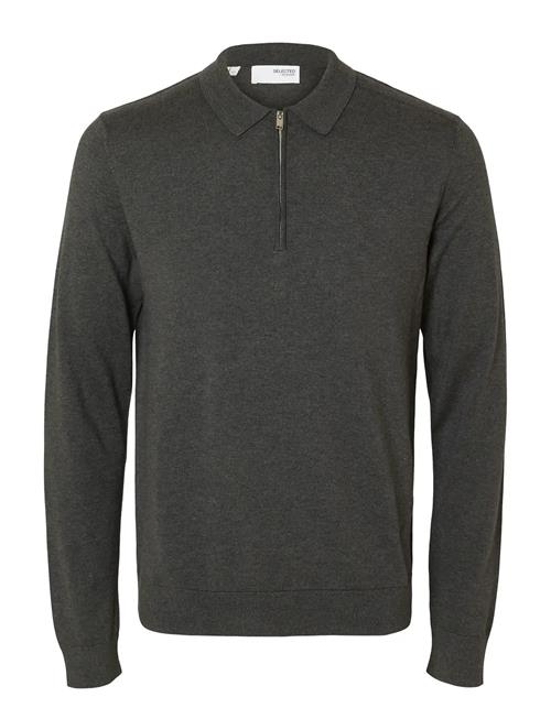 Selected | Slhberg Ls Half Zip Polo Noos | L