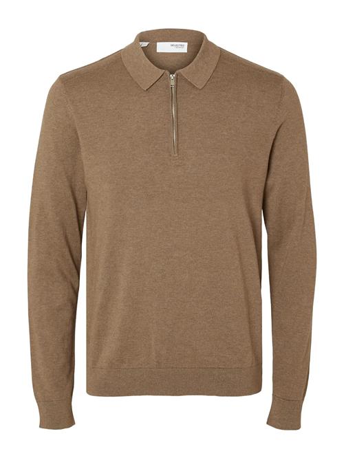 Selected | Slhberg Ls Half Zip Polo Noos | S