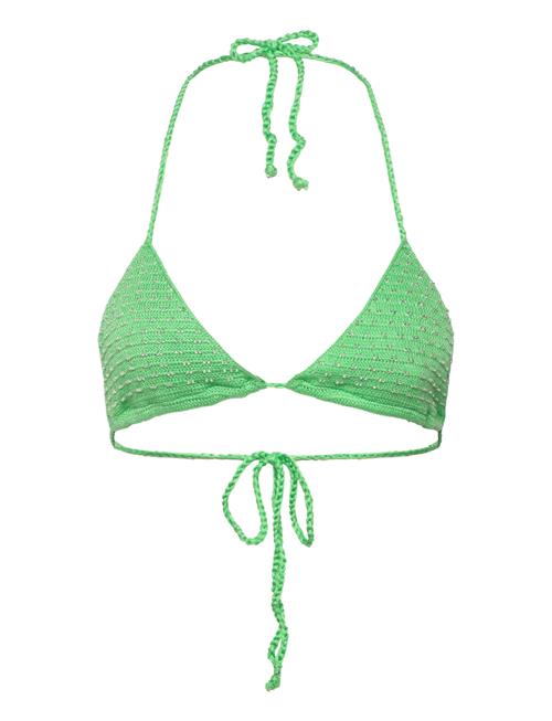 Mango | Beaded Crochet Bikini Top | M