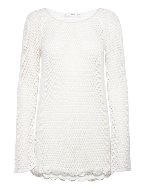 Mango | Floral Crochet Dress | M