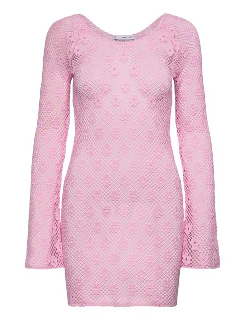 Mango | Floral Crochet Dress | XS