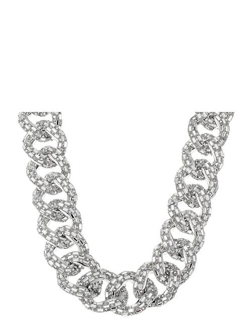 By Jolima | Sparkle Crystal Necklace Silver | ONE SIZE