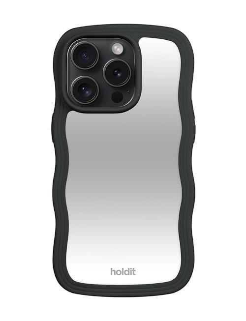 Holdit | Wavy Case Iphone Black/Mirror | IPHONE 15PRO