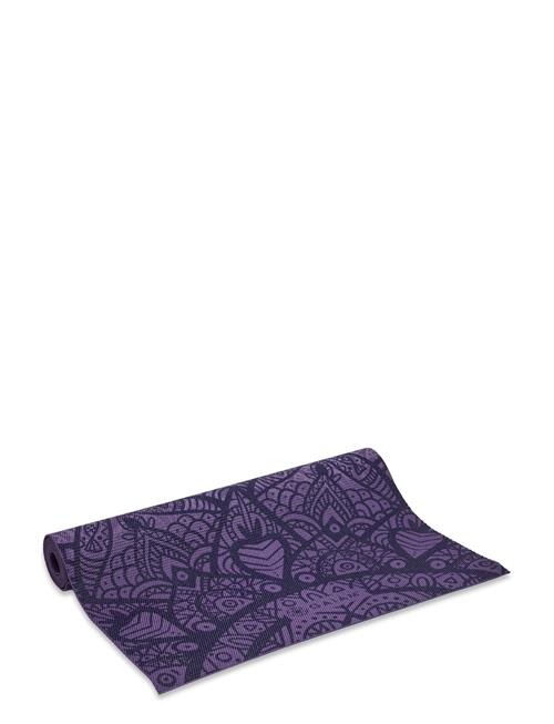 Gaiam | Purple Lattice Yoga Mat 4Mm Classic Printed | ONE SIZE
