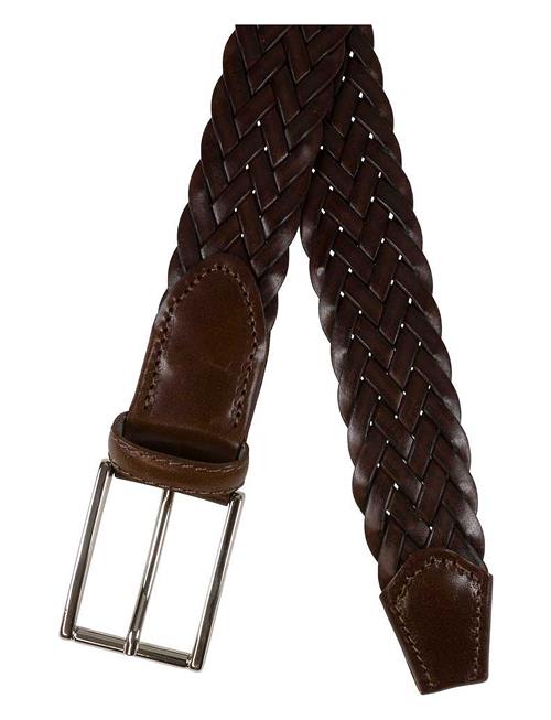 Portia 1924 | Braided Full Grain Leather Belt | 85 cm