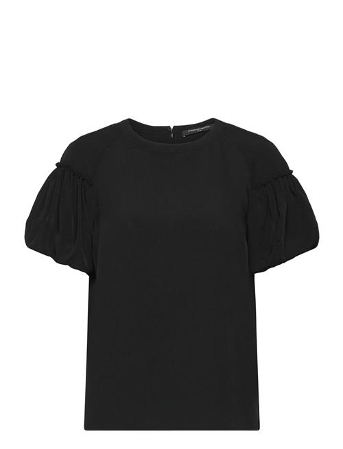 French Connection | Crepe Light Puff Sleeve Top | S