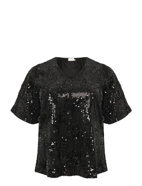 Kaffe Curve | Kcnicoleen Sequin Blouse | M