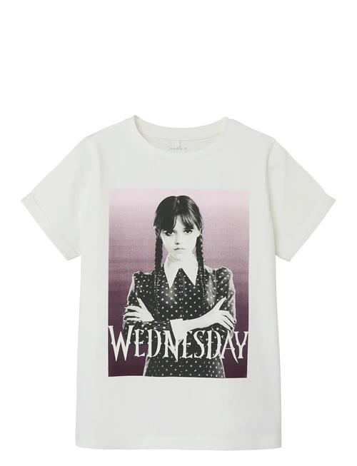 Se name it | Nkfjax Wednesday Ss Top Box Noos Sky | 158/164 hos Booztlet