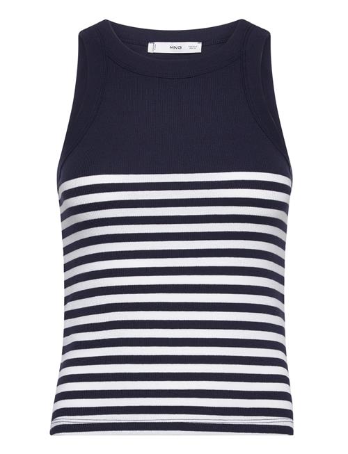 Mango | Stripe-Print Top | S