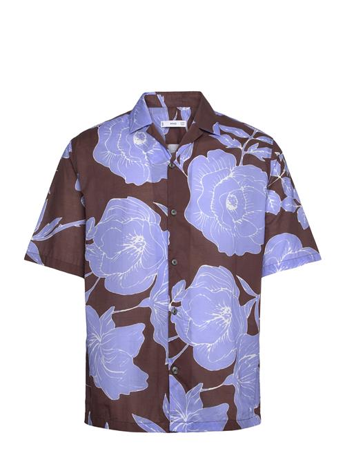 Mango | Regular-Fit Printed Cotton Shirt | S