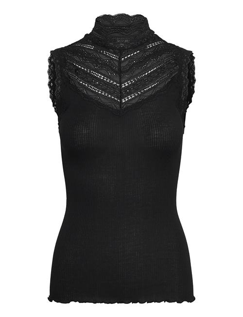 RM By Rosemunde | Rmwbea Sl Turtleneck Lace Top | L