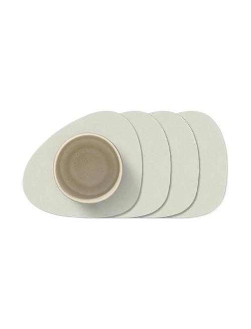 LIND DNA | 4-Set Glass Mat Curve Nupo | 11X13CM