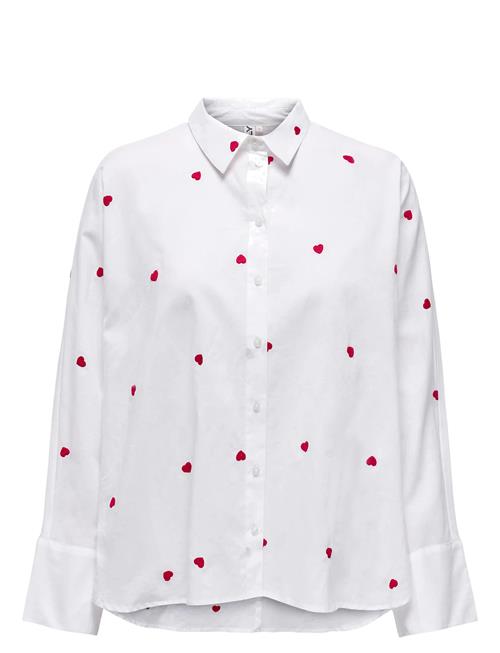 ONLY | Onlnew Lina Grace Ls Emb Shirt Noos Wvn | XS