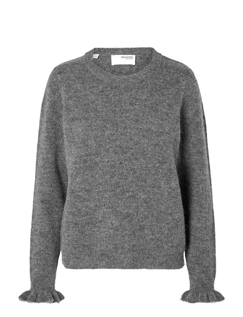 Selected | Slflulu Ls Knit Frill Cuff O-Neck Noos | XL