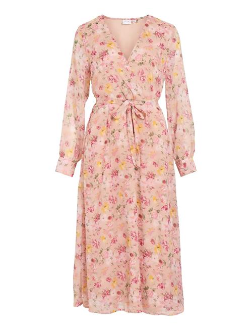 Vila | Vifalia V-Neck L/S Midi Dress - Noos/Oc | 42