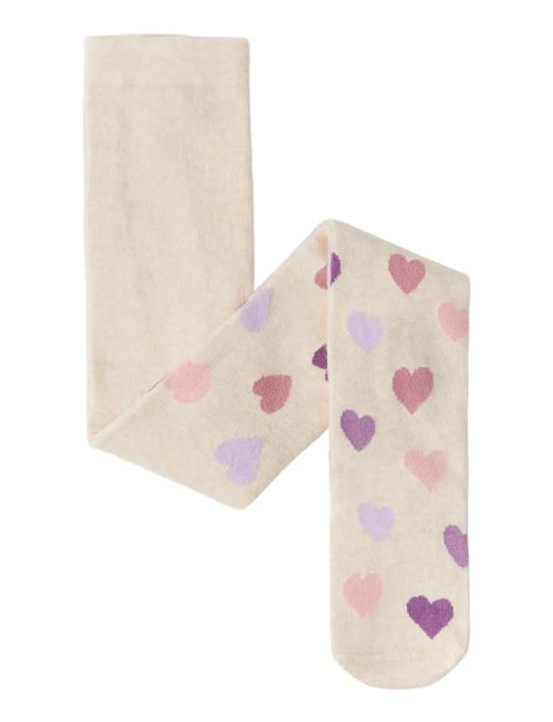 Lindex | Tights Sg Cotton W Hearts Aop | 92