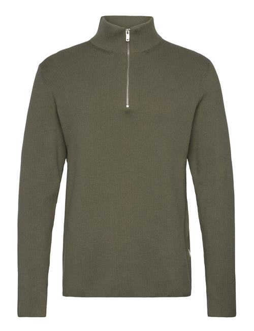 Lindbergh | Half Zip Rib Knit | XL