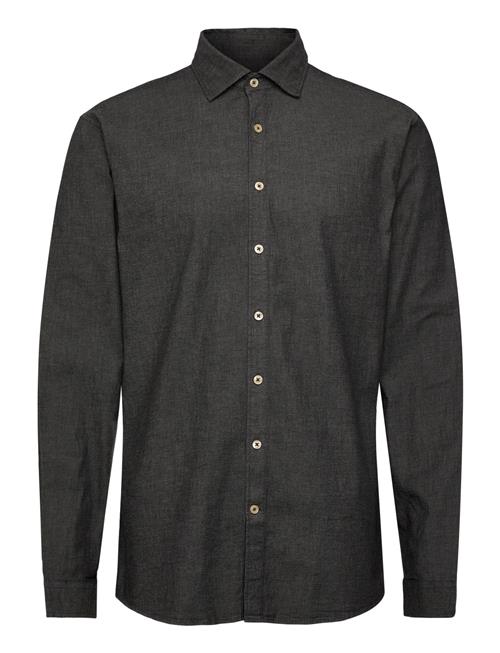 Lindbergh | Soft Indigo Stretch Shirt L/S | S