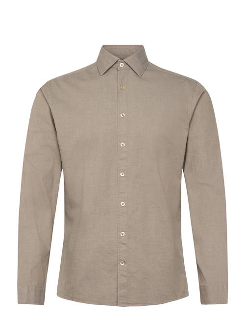 Lindbergh | Soft Indigo Stretch Shirt L/S | M