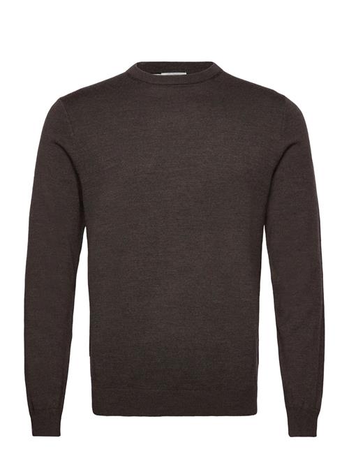 Lindbergh Black | 100  Merino Crew Neck Knit | S