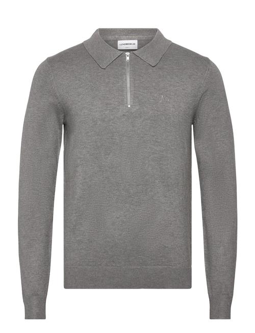 Lindbergh | Ecovero L/S Zip Polo | M