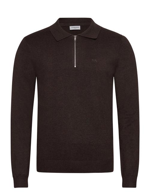 Lindbergh | Ecovero L/S Zip Polo | XXL