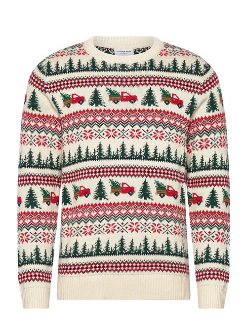 Lindbergh | Winter Village Jaqucard O-Neck Knit | L