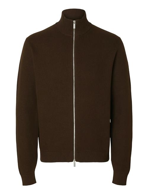 Selected | Slmdane Ls Knit Structure Full Zip Noos | L