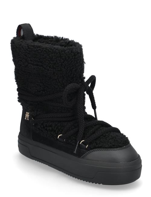 Tommy Hilfiger | Lace-Up Faux Shearling Snowboot | 36