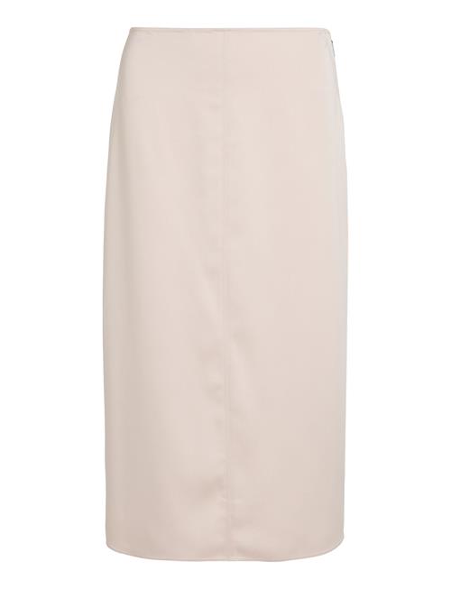 Calvin Klein | Structured Satin Skirt | 42