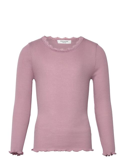 Rosemunde Kids | Rkbalta Modal Ls Lace T-Shirt | 140