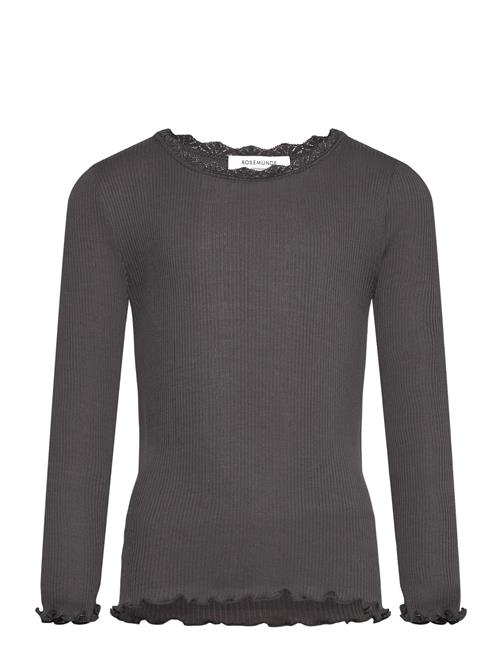 Rosemunde Kids | Rkbalta Modal Ls Lace T-Shirt | 128