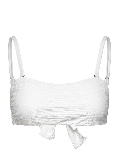 Casall | Waffle Bandeau Tie Back Bikini Top | 40