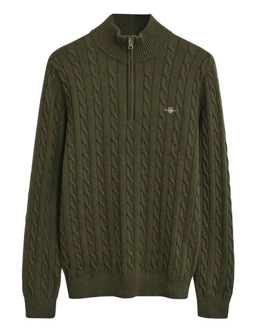 GANT | Cable Knit Half-Zip Sweater | M