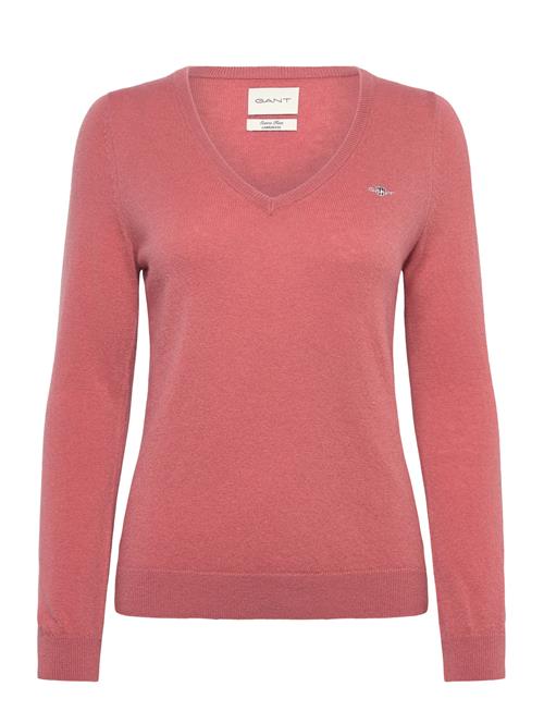GANT | Extrafine Lambswool Blend V-Neck | L