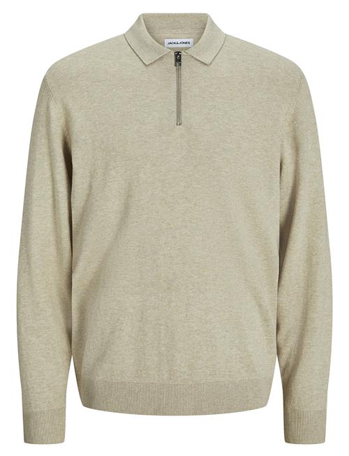 Jack & Jones | Jjeemil Knit Polo Half Zip Ls Noos | XL
